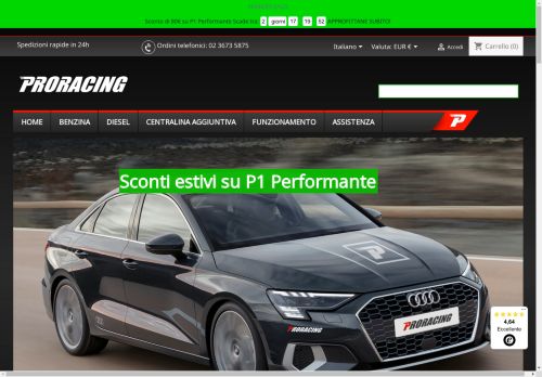 PRORACING CENTRALINA AGGIUNTIVA MILANO