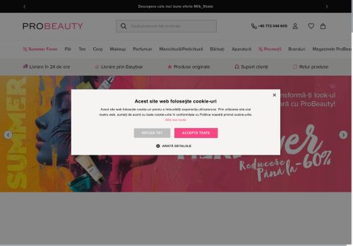 Produse cosmetice profesionale de la branduri de top - ProBeauty