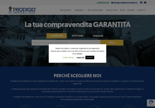 Home Page - Prodigio Immobiliare Prodigio Immobiliare 