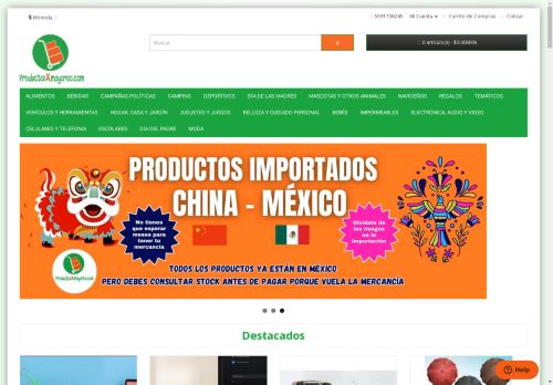 Proveedor de productos chinos importados por mayoreo - Novedades chinas