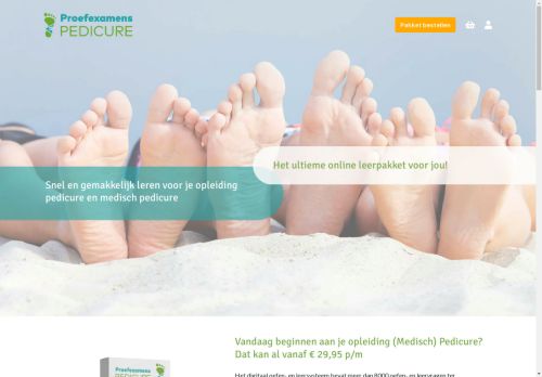 Home - Proef examens pedicure