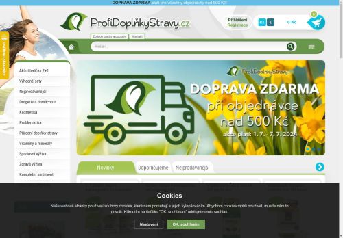 Doplňky stravy, vitamíny a minerály - ProfiDoplnkyStravy.cz