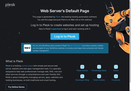 Web Server's Default Page