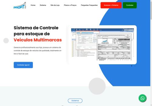 ProfitCar | Sistema de Controle de Estoque de Veículos