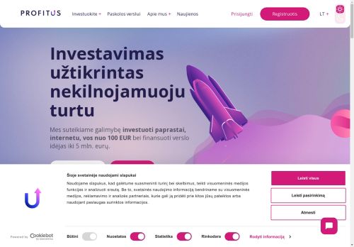 Investavimas užtikrintas nekilnojamuoju turtu | PROFITUS