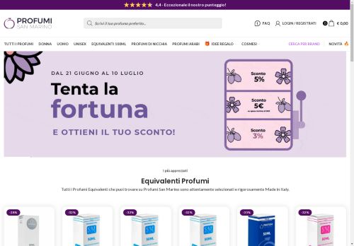 Profumi Equivalenti | Profumi San Marino