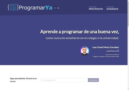 Aprende a programar desde cero en múltiples lenguajes