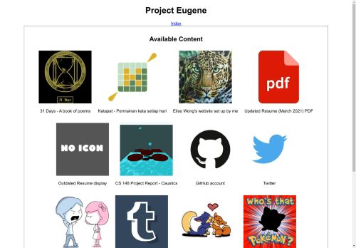 
Project Eugene