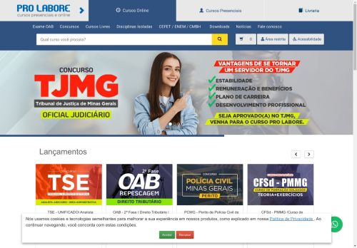 Home Cursos Presenciais