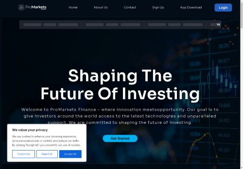 ProMarkets Finance – Shaping the future