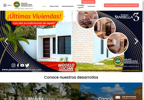 Venta de Casas en Merida, Cancún, Playa del Carmen | Grupo Promotora Residencial  