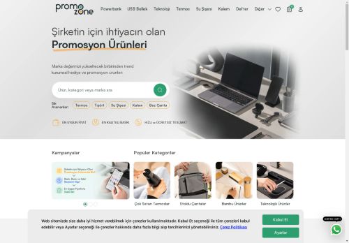 Promozone Promosyon Ürünleri - Logolu, Baskılı, Toptan | Anasayfa