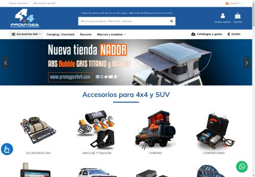 PROMYGES 4X4 Todos los accesorios para tu 4x4 y SUV