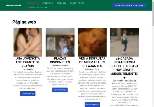 Página web - Prostitutas.club