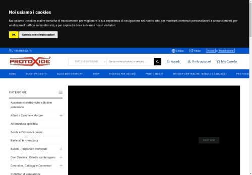 ProtoXide: vendita parti elaborazione motore da competizione