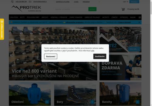 Outdoorové vybavení | Protrek.cz