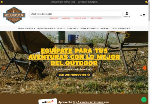 Proutdoor - Outdoor, Pesca, Caza y Camping