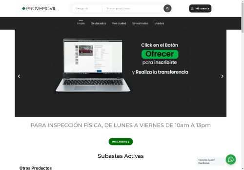 Provemóvil – Expertos en subastas