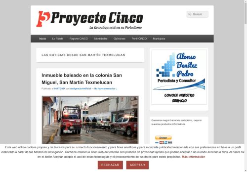 Las Noticias desde San Martín Texmelucan - ProyectoCINCO