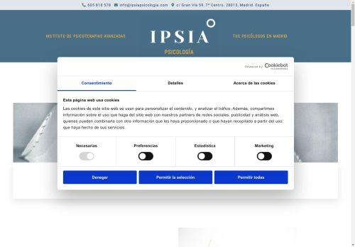 IPSIA Psicólogos en Madrid | Instituto de Psicoterapias Avanzadas.