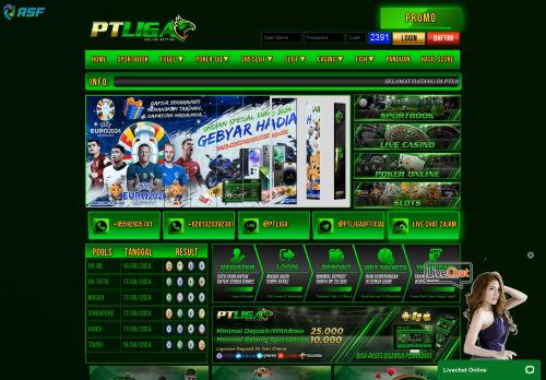 PTLIGA Bandar Bola Resmi Taruhan Judi Bola Mix Parlay Terlengkap