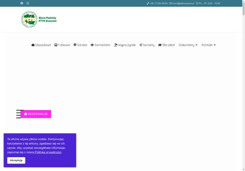 PTTK Rzeszów biuro podróży, wycieczki, wyprawy, na urlop i wakacje - PTTK Rzeszów biuro podróży