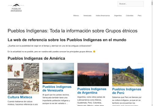 Pueblos Indígenas: Toda la información sobre los distintos Grupos étnicos