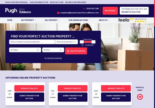 Pugh Auctions UK | Online Property Auction Specialists | Pugh Auctions