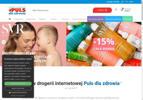 Drogeria internetowa i sklep z kosmetykami online - Puls dla Zdrowia