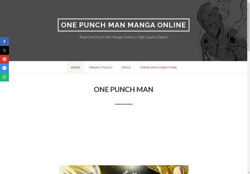 One Punch Man Manga Online