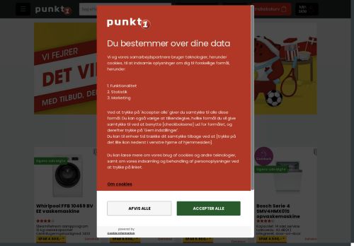 Punkt1.dk - Danmarks største hvidevarekæde - Punkt1.dk