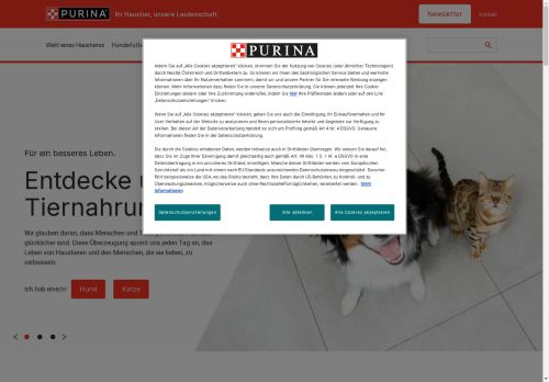 PURINA | Dein Haustier, unsere Leidenschaft