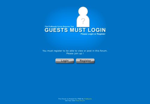 Login Required | 