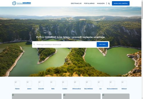 Putuj Sigurno - putovanja, smeštaj i turistički magazin
