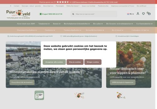 Tuinplanten direct van de kwekerij | milieuvriendelijk	         - Puur van't veld