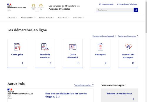                                                     Accueil - 
                                        Les services de l'Ãtat dans les PyrÃ©nÃ©es-Orientales
    