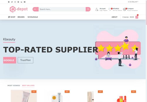 Korean Cosmetics, Makeup & Skincare Wholesale & Retail | Q-depot