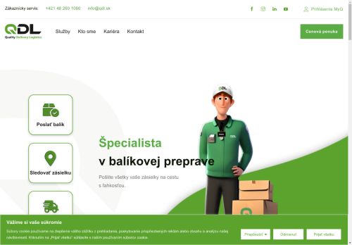 QDL kuriérske služby | Quality Delivery Logistics