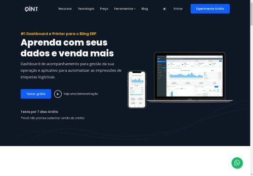 Qint - O seu Dashboard para o Bling ERP