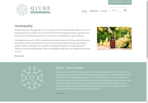 QJURE.com | homeopathy wiki