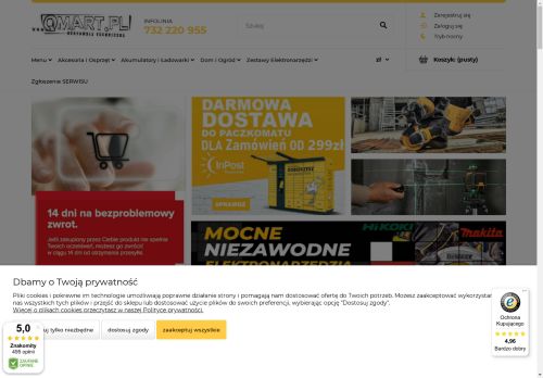 Najlepsze elektronarzędzia do warsztatu i na budowę - Qmart