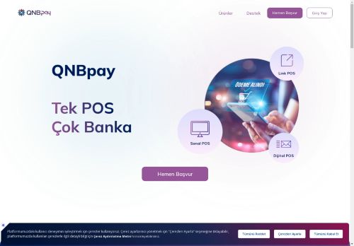 QNBpay • Tek POS, Çok Banka!