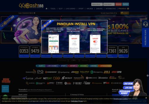 QQcash188 Situs Game Online Dan Togel SGP HK Terpercaya 2024