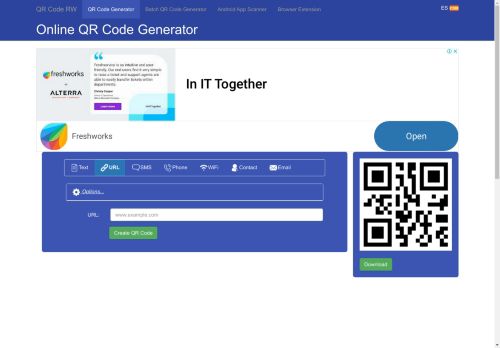 QR Code RW - Free Online QR Code Generator