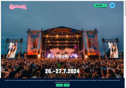 Etusivu - Qstock-festivaali 26.-27.7.2024