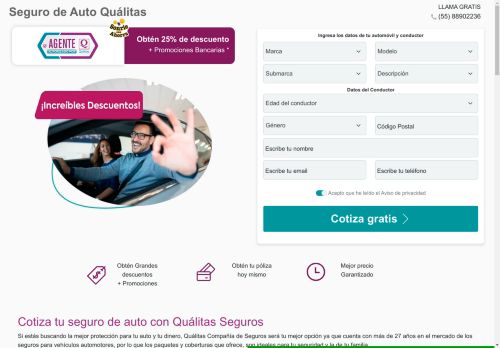 Quálitas - Quálitas Seguros de Autos - ✔ Cotiza Grátis