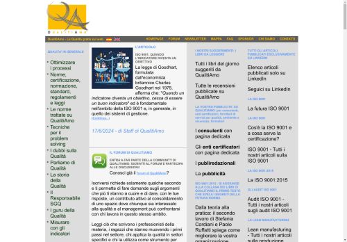 Iso 9001, Qualità, Certificazione qualità, Sistema di Gestione della Qualità, Lean manufacturing, Produzione snella