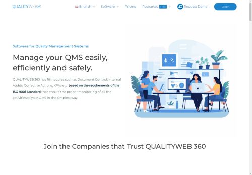 QualityWeb 360 - Efficient Quality Management Systems