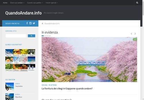 QuandoAndare.info - Per scoprire il meglio. Sempre.