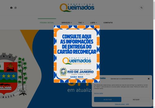 Prefeitura Municipal de Queimados – Site oficial do Município de Queimados